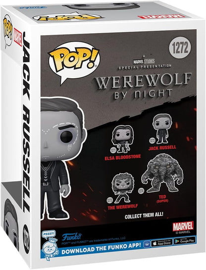 Funko POP! Marvel: Werewolf By Night - Jack Russell - Werewolf By Night - Collectable Vinyl Figure - Gift Idea - Official Merchandise - Toys for Kids & Adults - TV Fans - Model Figure for Collectors
