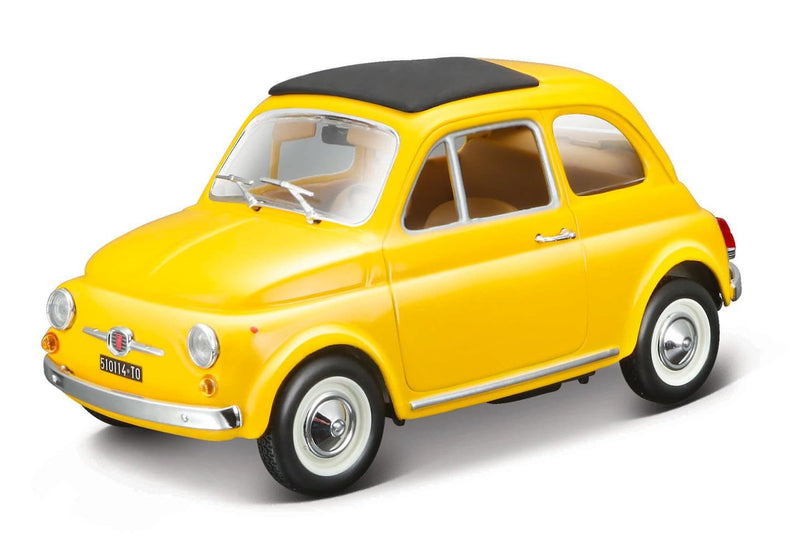 Bburago Fiat 500F (1965) Metal Kit Die Cast 1:24 Scale 43 Part