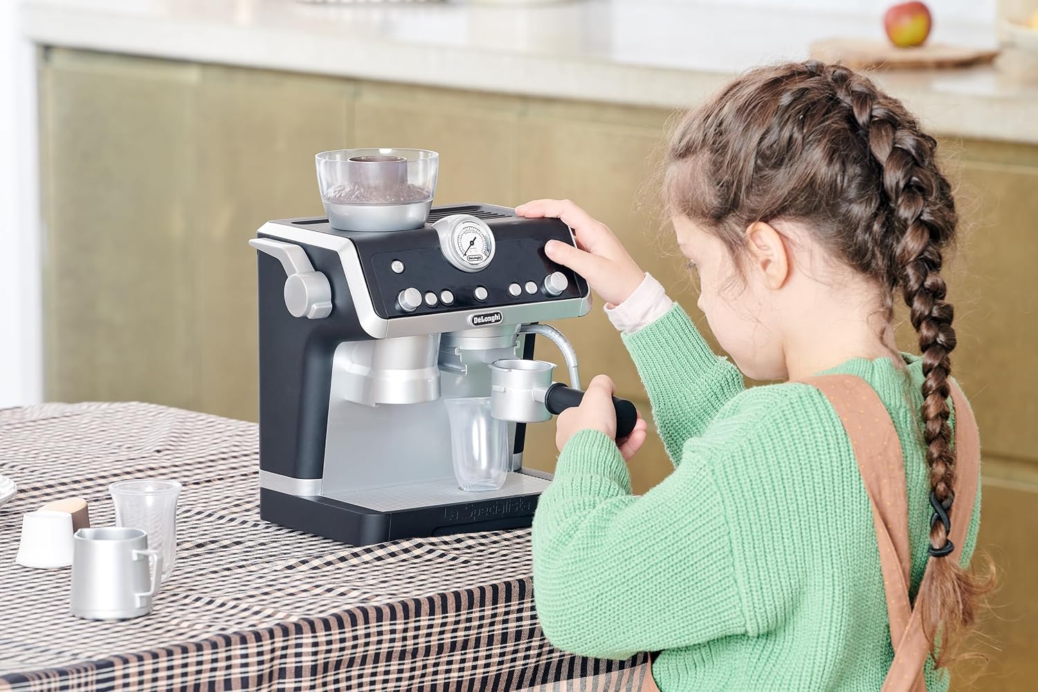 Casdon Kid's DeLonghi Barista Coffee Machine, Black (77050