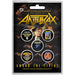 Anthrax: Among The Living (Button Badge Pack)