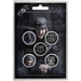 Ozzy Osbourne Badge/button Ordinary Man Set of 5 Multicolours