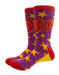 David Bowie Unisex Adult Stars Infill Socks