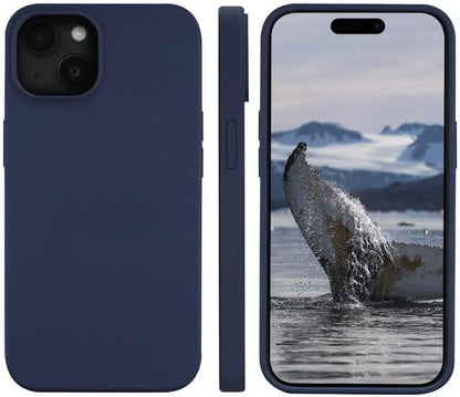 Dbramante1928 Monaco - Back Cover For Mobile Phone - Magsafe Compatibility - Plastic, Silicone - Pacific Blue - For Appl