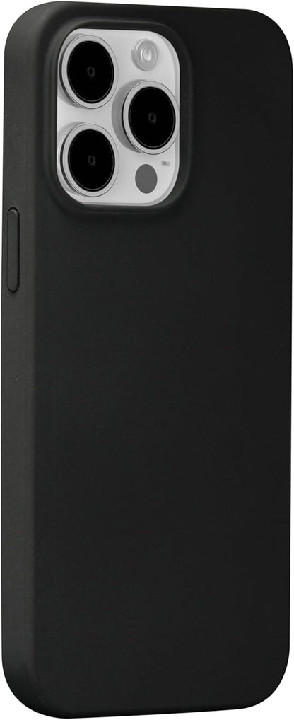 dbramante1928 Monaco MagSafe Case for iPhone 15 Pro, Night Black