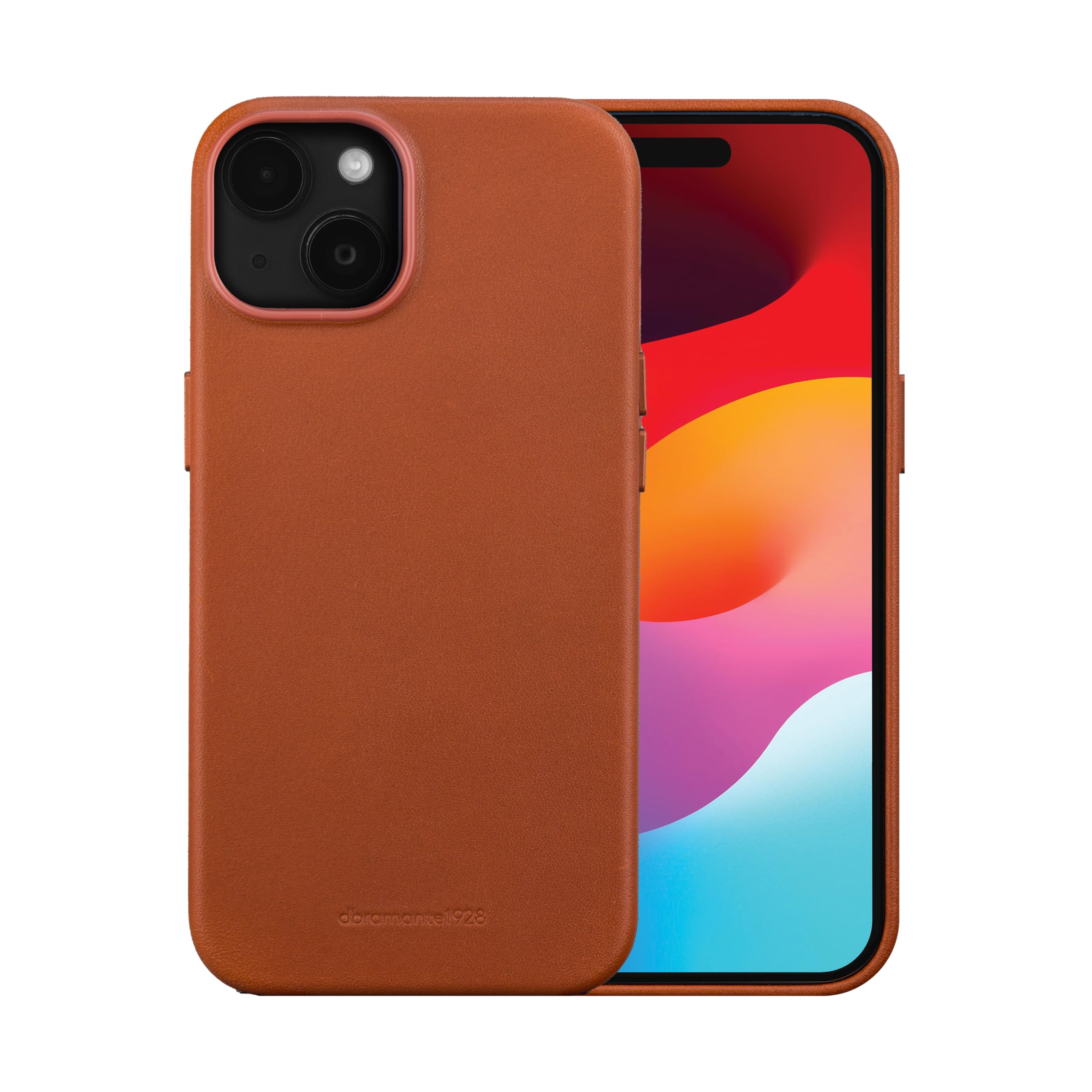 DBRAMANTE1928 Roskilde MagSafe Case for iPhone 15 Tan