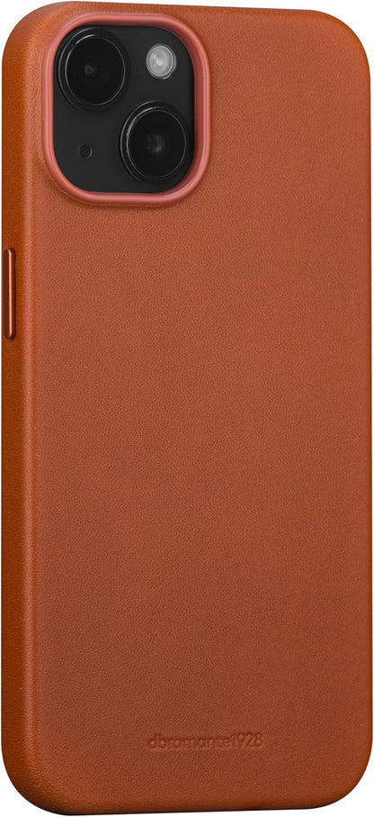 DBRAMANTE1928 Roskilde MagSafe Case for iPhone 15 Tan