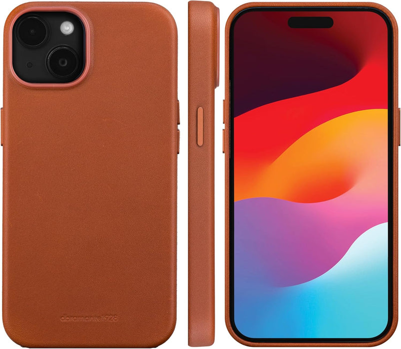 DBRAMANTE1928 Roskilde MagSafe Case for iPhone 15 Tan