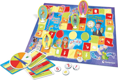 Clementoni - 16596 - Sapientino più - Aritmetica Divertente - Gioco Educativo per Bambini dai 6 Anni per Imparare I Numeri, Gioco da Tavolo sulle Operazioni E Tabelline, Made in Italy