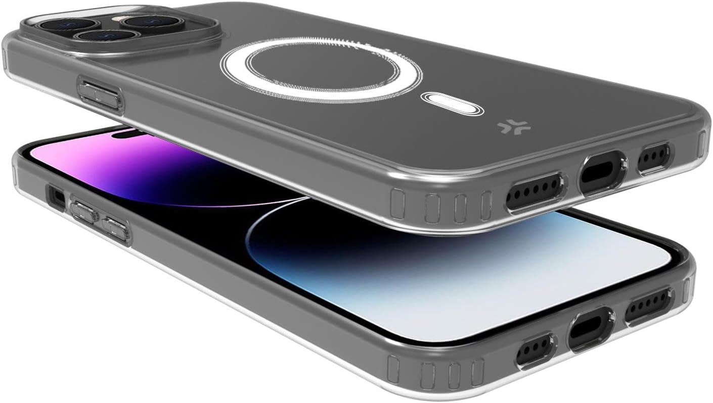 Mobile Cover Celly Gelskinmag1056 Iphone 15 Pro Max Transparent