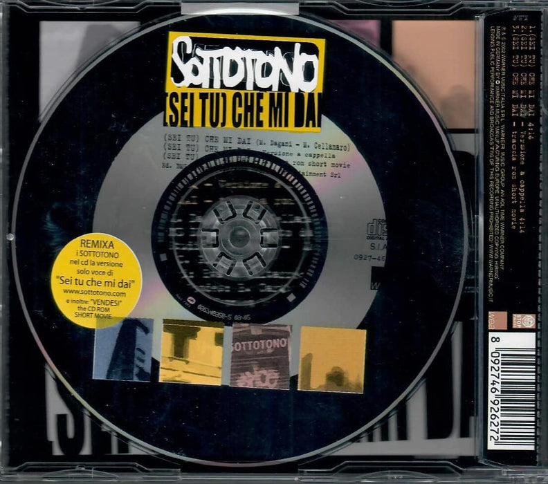 Sottotono (Sei Tu) Che Mi Dai