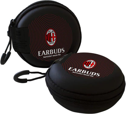 Techmade TM-K201E-MIL Earbuds Auricolari Bluetooth AC Milan Marca