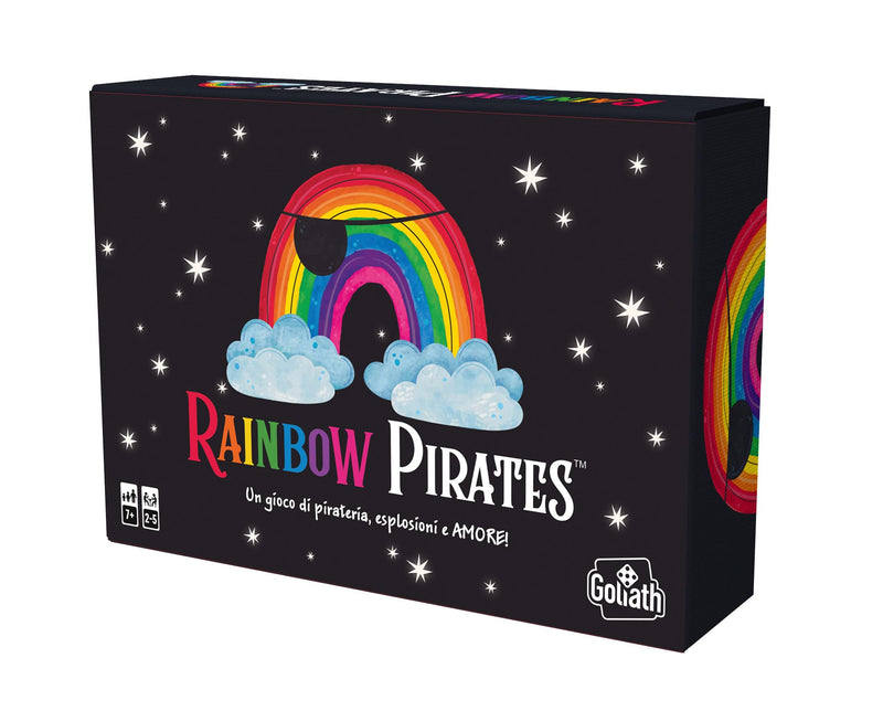 GOLIATH Rainbow Pirates Card Game Party Game 2-5 Players 7+ Years Italian Edition