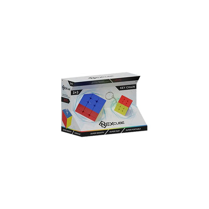 Nexcube 3x3 + Nexcube 3x3 Sequential Brain Puzzle Keyring