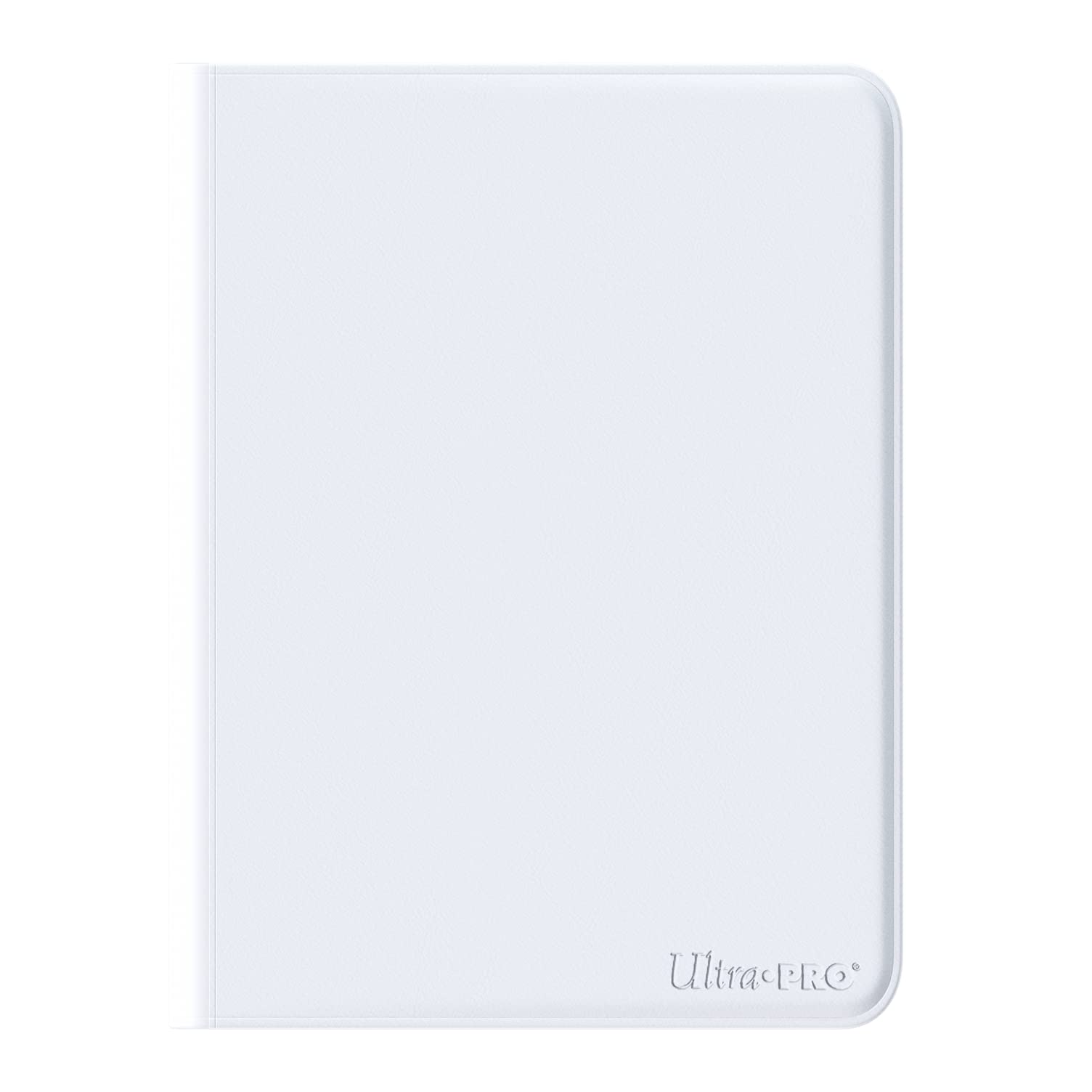 Ultra PRO - Vivid 12-Pocket Zippered PRO-Binder: White - Protect 480 Standard Size Cards In Side Loading Pockets, Protect Valuable Sports Cards & Collectible Trading Cards
