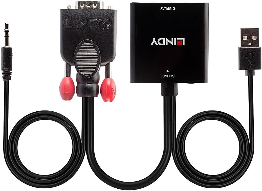 LINDY 38284 VGA & Audio to HDMI Converter