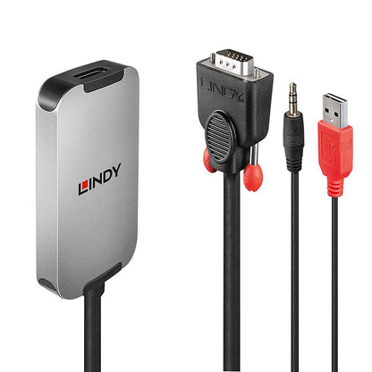 Lindy 38296 Vga To Displayport 1.2 Converter