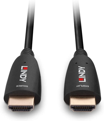 LINDY 50m Fibre Optic Hybrid HDMI 8K60