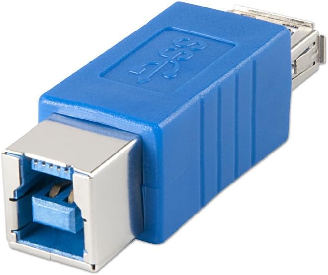 LINDY USB 3.2 Adapter, USB A Female to B Female