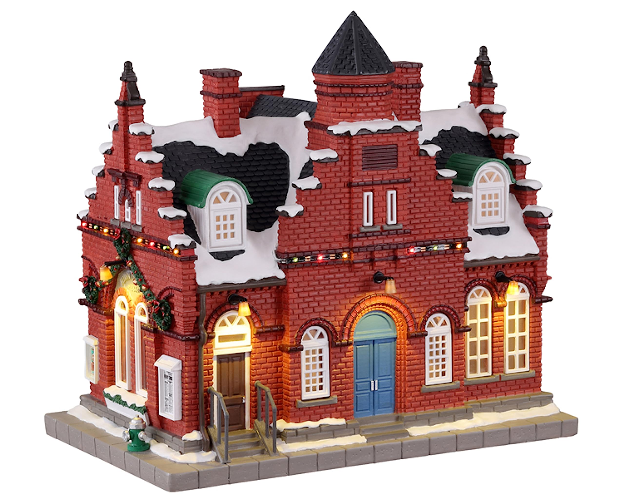 Lemax 15808-UK Norman Rockwell Lighted Buildings: Town Offices 1884