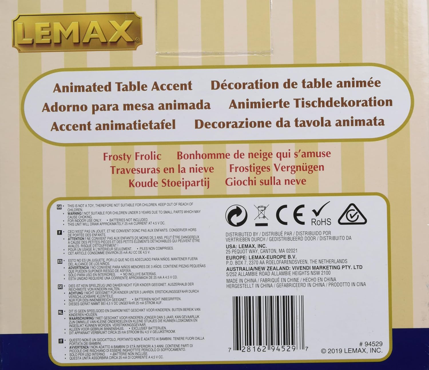 Lemax 94529 Christmas Village Accessory: Frosty Frolic