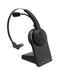 Speedlink SONA Pro Bluetooth Headset – very light mono headset with microphone and noise cancelling, with charging station for office and home office, connection wireless Bluetooth or USB cable, black