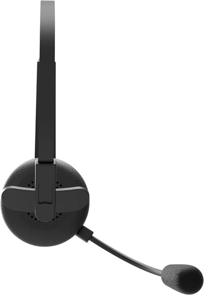 Speedlink SONA Pro Bluetooth Headset – very light mono headset with microphone and noise cancelling, with charging station for office and home office, connection wireless Bluetooth or USB cable, black