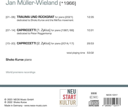 Jan Muller-Wieland Piano Works