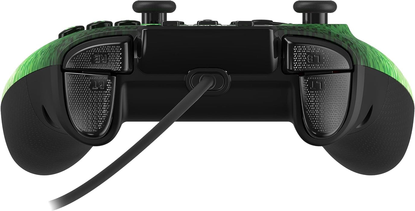 Turtle Beach React-R Pixel Controller di Gioco Cablato con Controlli Audio, Pulsanti Mappabili e Impugnature Testurizzate per Xbox Series X|S, Xbox One e PC