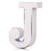 Giftwarez Vintage Wooden Letter J White