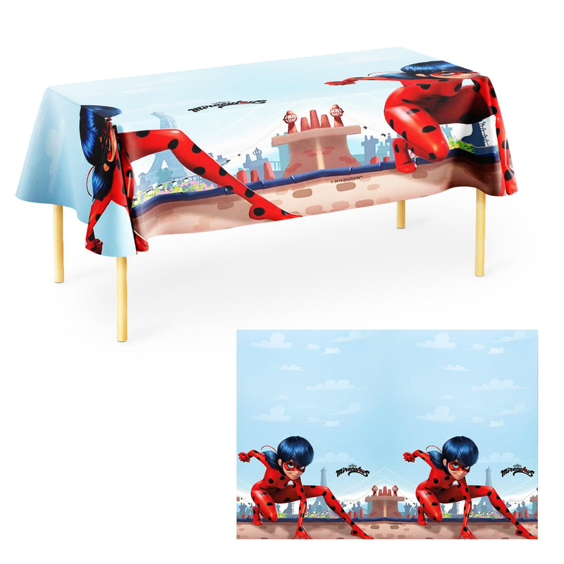 Tovaglia plastica Miraculous Ladybug (180x120cm)