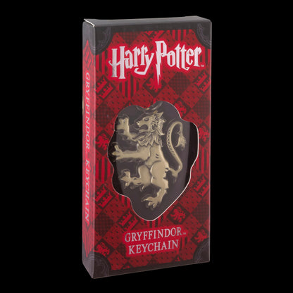 The Noble Collection Harry Potter Gryffindor Mascot Keychain - 5in (10cm) Lion House Mascot Keychain - Officially Licensed Film Set Movie Props Gifts Merchandise