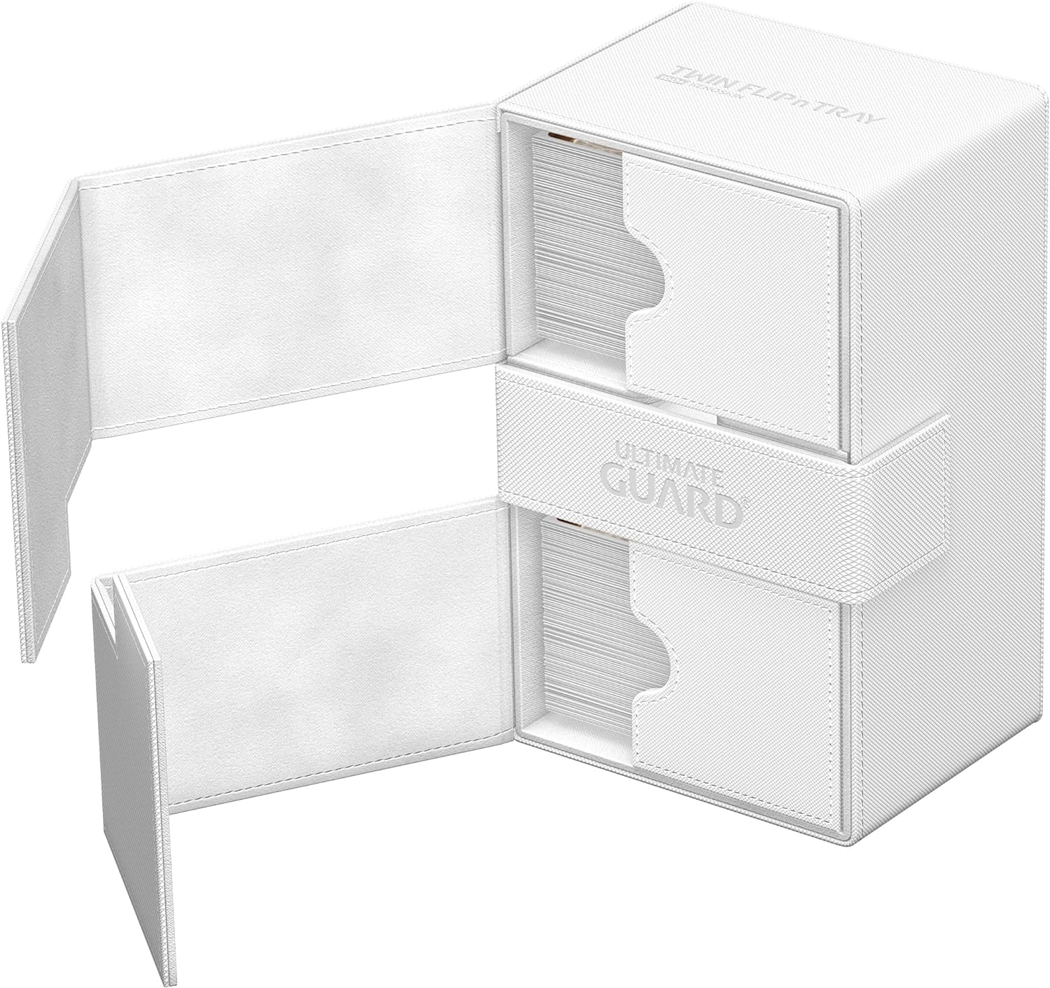 Ultimate Guard Twin Flip`n`Tray 160+ Monocolor White