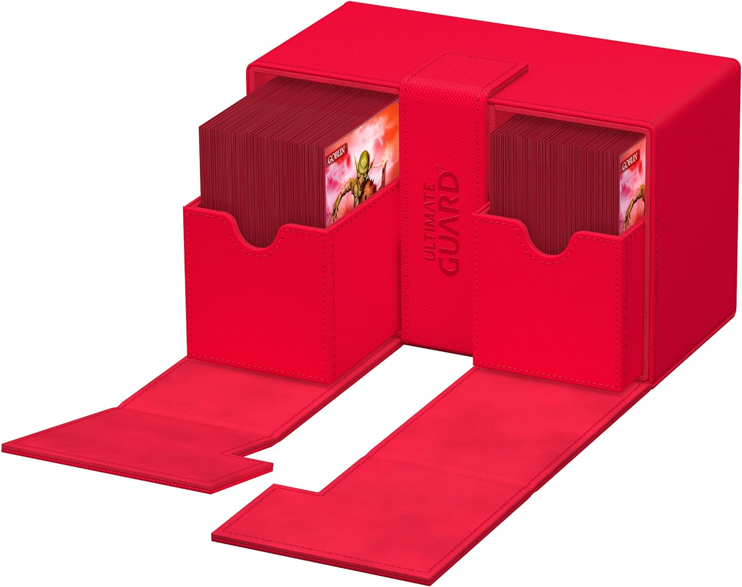 Ultimate Guard Twin Flip`n`Tray 160+ Monocolor Red