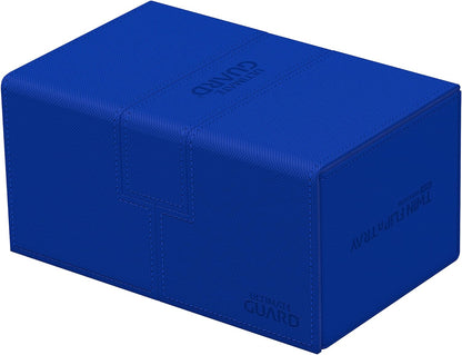 Ultimate Guard UGD011237 Twin Flip'n`Tray 160+ XenoSkin Monocolour Blue Card Box