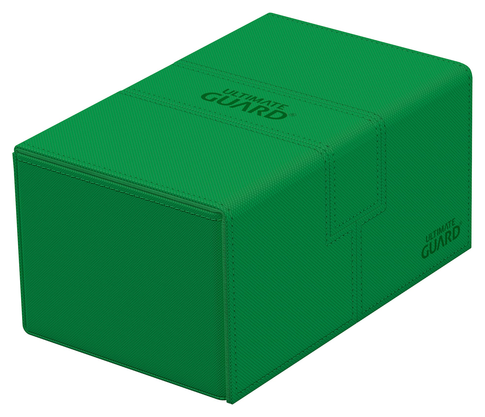 Ultimate Guard UGD011238 Twin Flip'n`Tray 160+ XenoSkin Monocolour Green Card Box