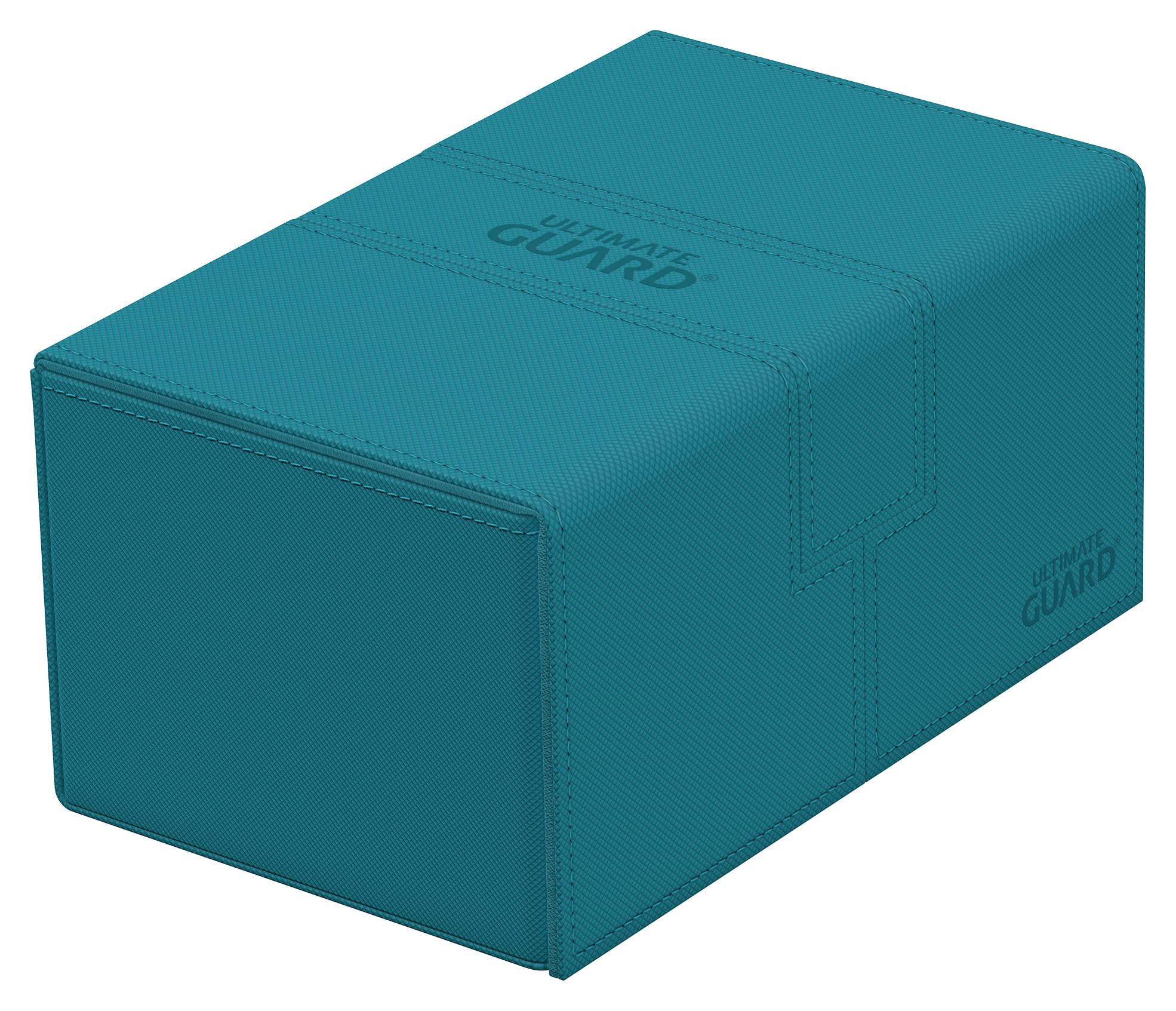 Ultimate Guard UGD011239 Twin Flip'n`Tray 160+ XenoSkin Monocolour Petrol Blue Card Box