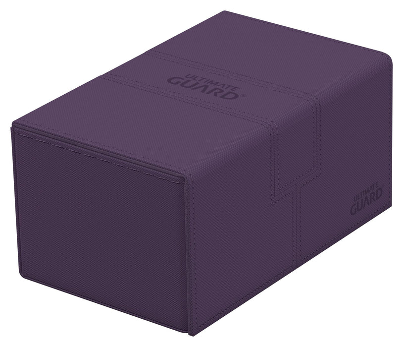Ultimate Guard UGD011240 Twin Flip'n`Tray 160+ XenoSkin Monocolour Purple Card Box