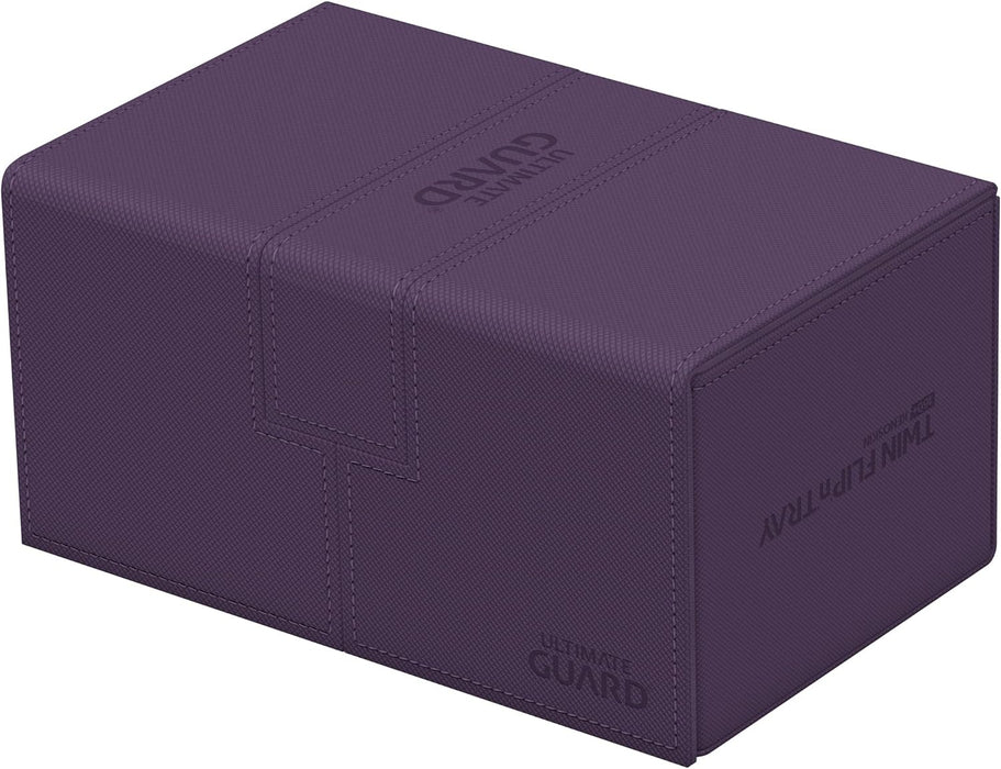 Ultimate Guard UGD011240 Twin Flip'n`Tray 160+ XenoSkin Monocolour Purple Card Box