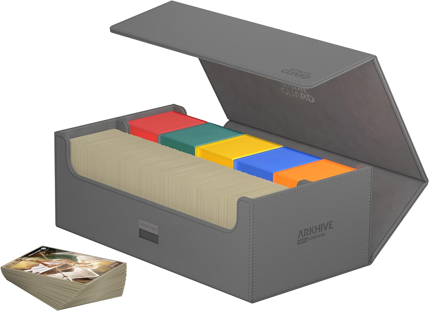 Ultimate Guard Arkhive 800+ XenoSkin Monocolor Gris