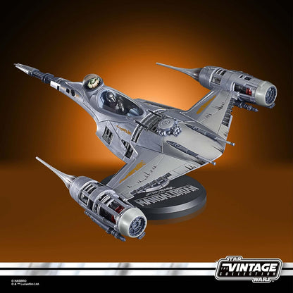 Star Wars The Vintage Collection, N-1 Starfighter du Mandalorien, véhicule et Figurines The Mandalorian, échelle de 9,5 cm