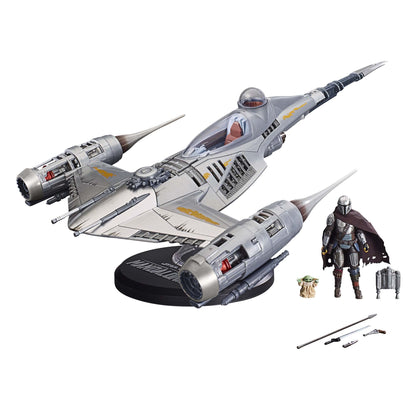 Star Wars The Vintage Collection, N-1 Starfighter du Mandalorien, véhicule et Figurines The Mandalorian, échelle de 9,5 cm