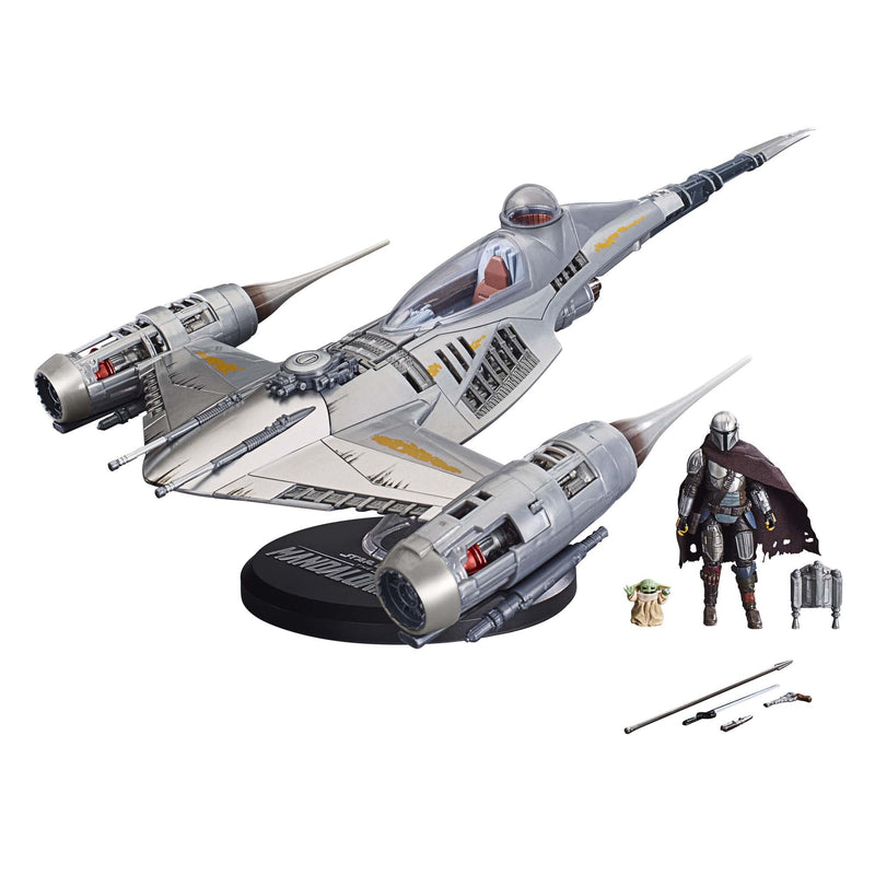 Star Wars The Vintage Collection, N-1 Starfighter du Mandalorien, véhicule et Figurines The Mandalorian, échelle de 9,5 cm