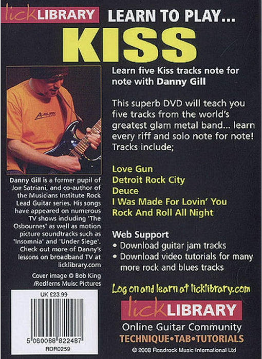 Lick Library: Learn To Play Kiss