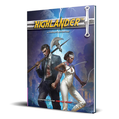 Cinematic Adventure: Highlander - Expansion RPG Book, for Use with The Everyday Heroes Core Rulebook, d20 5e Compatible