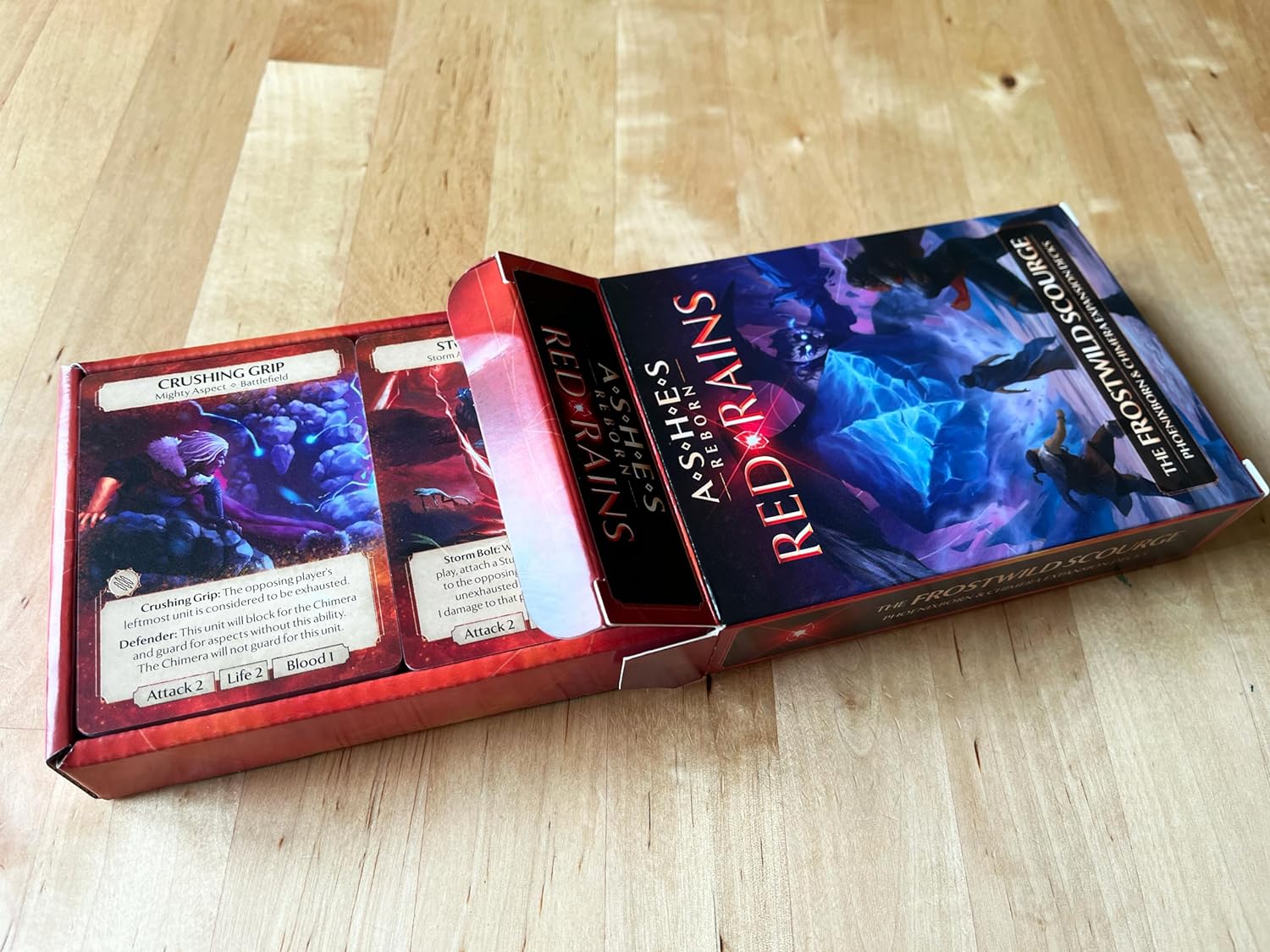 Ashes Reborn: Red Rains - The Frostwild Scourge by Plaid Hat Games, Strategy Board Game