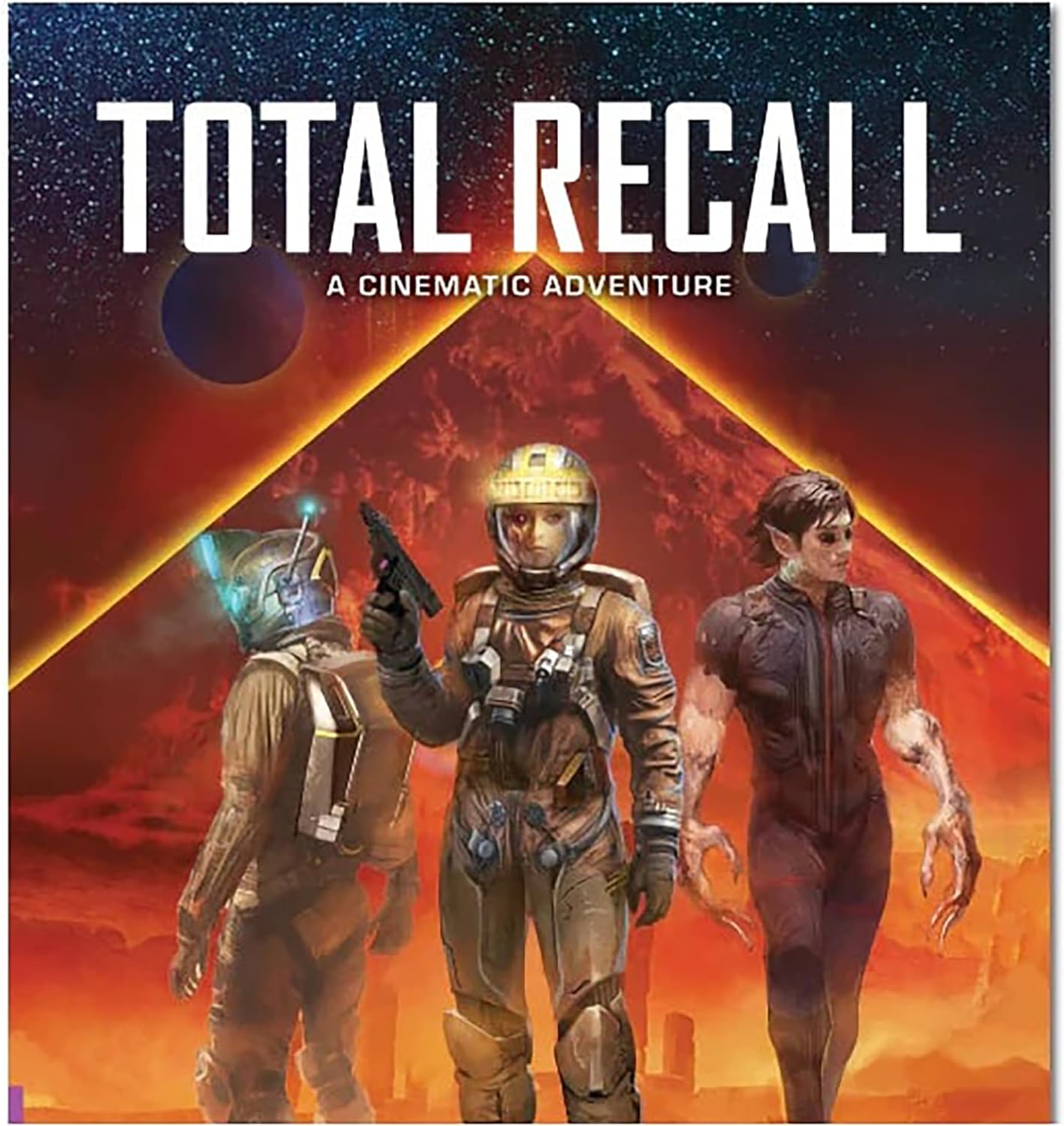 Evil Genius Games Cinematic Adventure: Total Recall -Expansion RPG Book for Use with The Everyday Heroes Core Rulebook, d20 5e Compatible