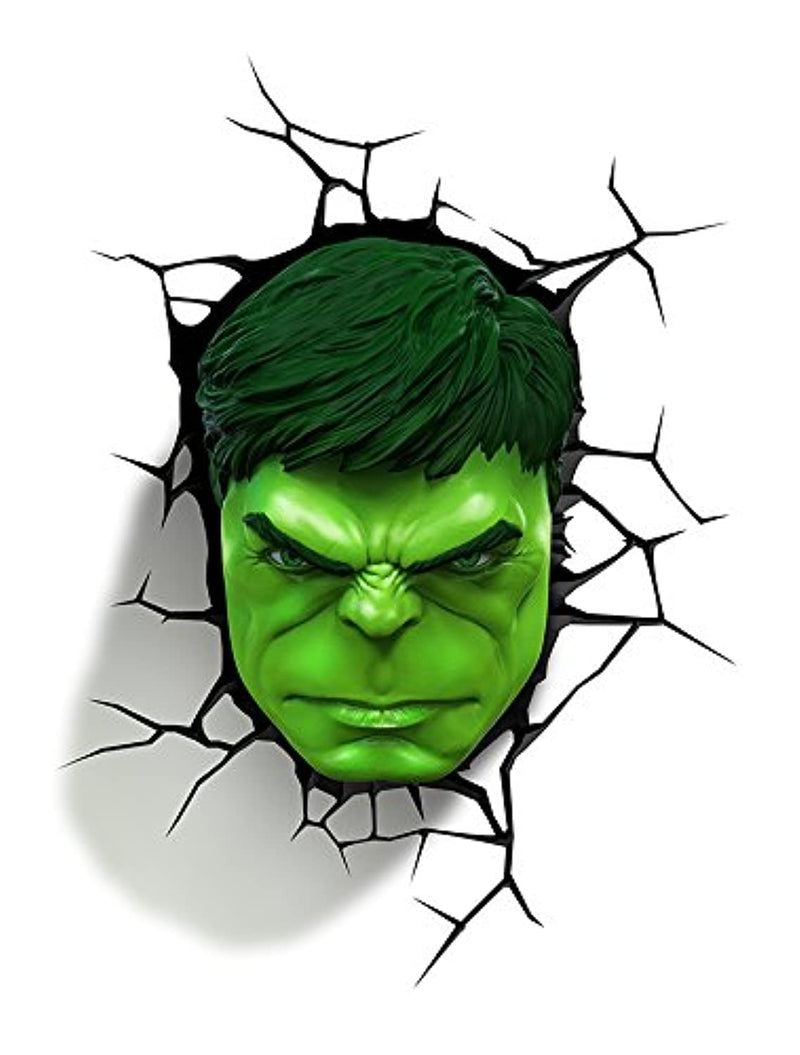 Marvel 3D LED Leuchte Hulk Face 3D