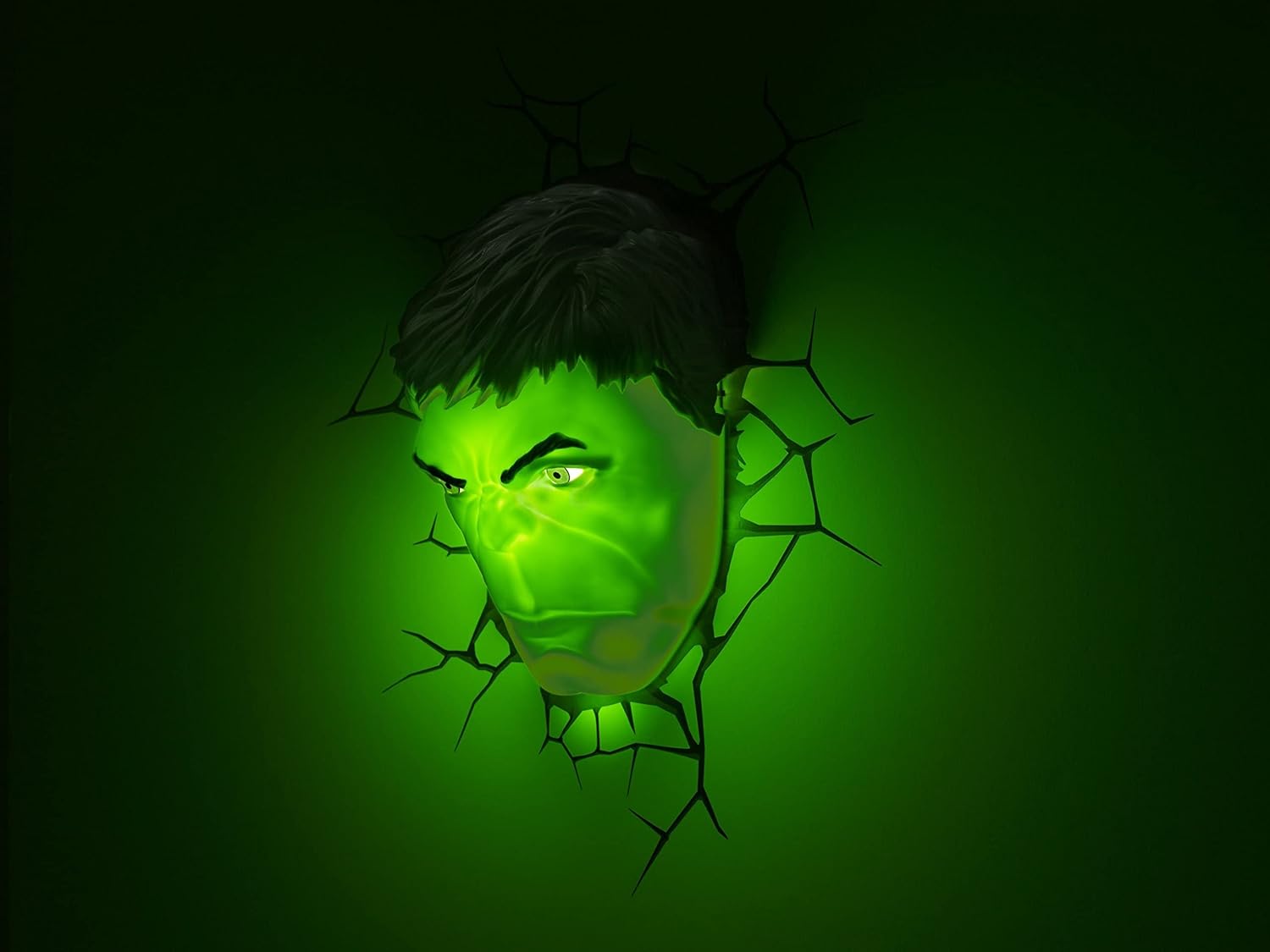 Marvel 3D LED Leuchte Hulk Face 3D