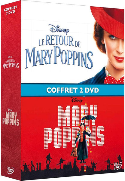 Coffret mary poppins 2 films : mary poppins ; le retour de mary poppins