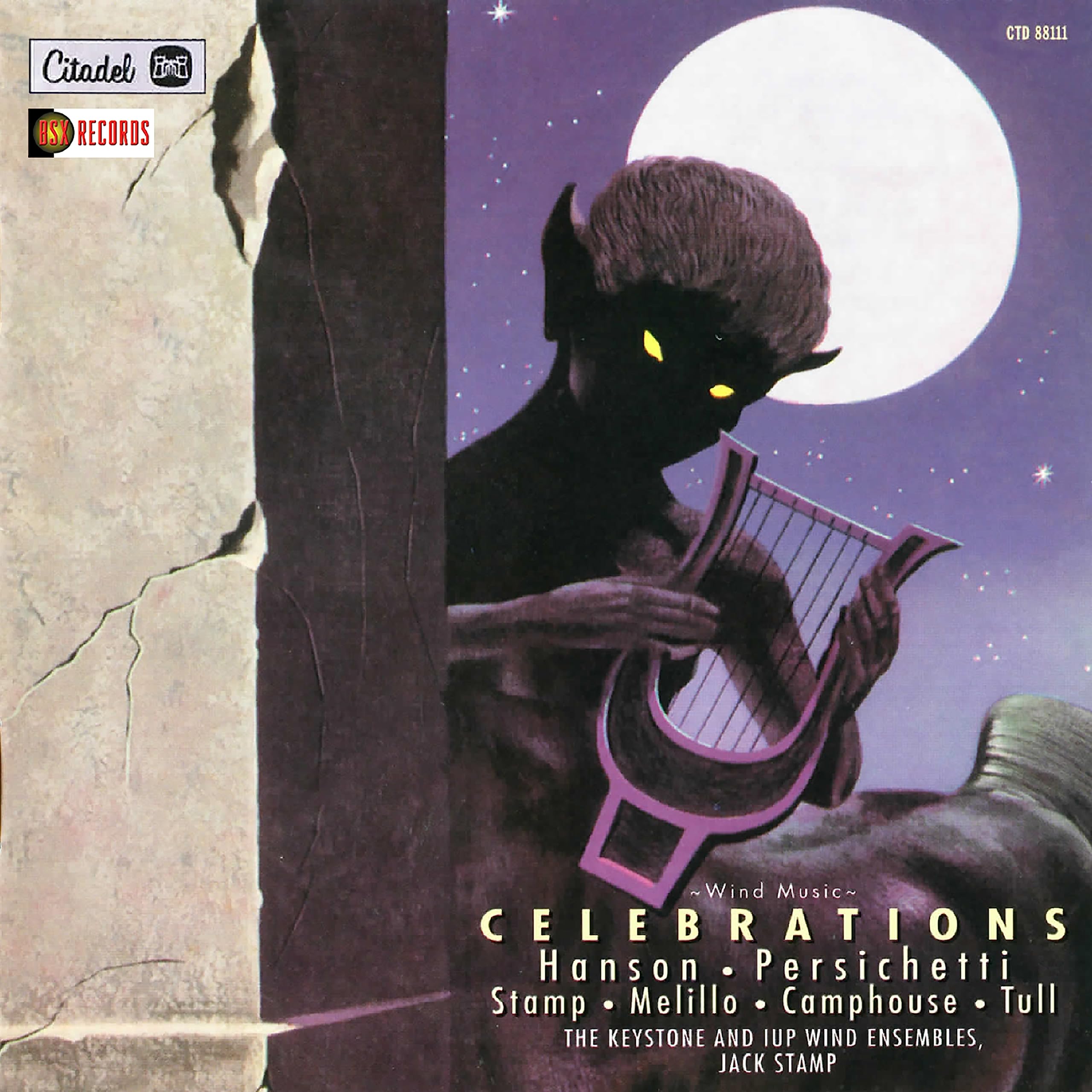 Wind Music Celebrations: Hanson, Persichetti, Stam